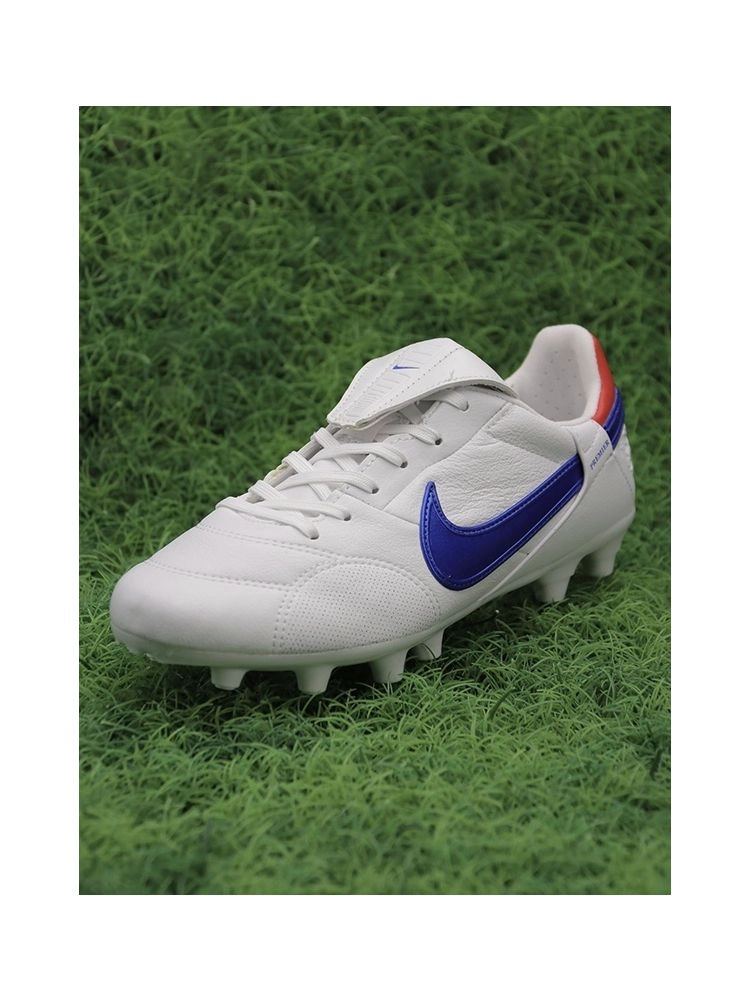 Nike The Premier III FG - White/Game Royal/University Red