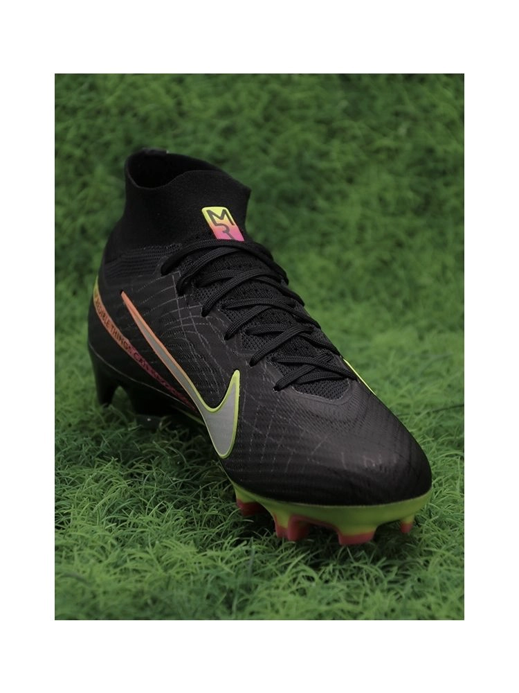 Nike Air Zoom Mercurial Superfly 9 Elite FG x Marcus Rashford - Black/Pink/Volt/Red