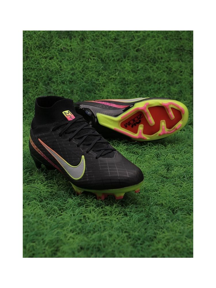 Nike Air Zoom Mercurial Superfly 9 Elite FG x Marcus Rashford - Black/Pink/Volt/Red