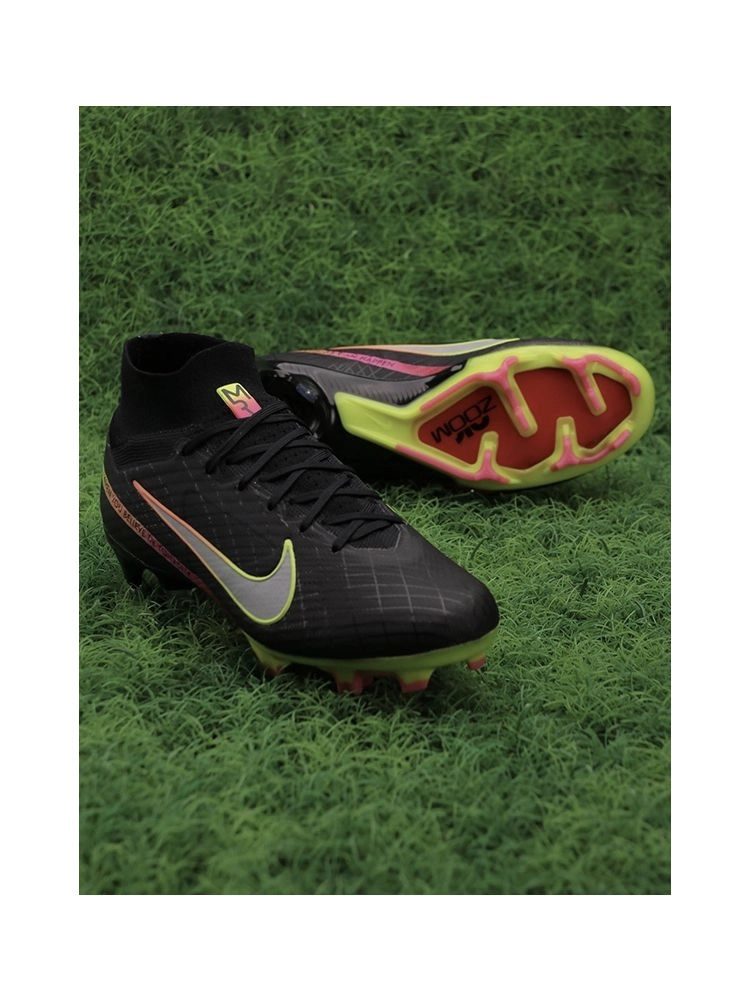Nike Air Zoom Mercurial Superfly 9 Elite FG x Marcus Rashford - Black/Pink/Volt/Red