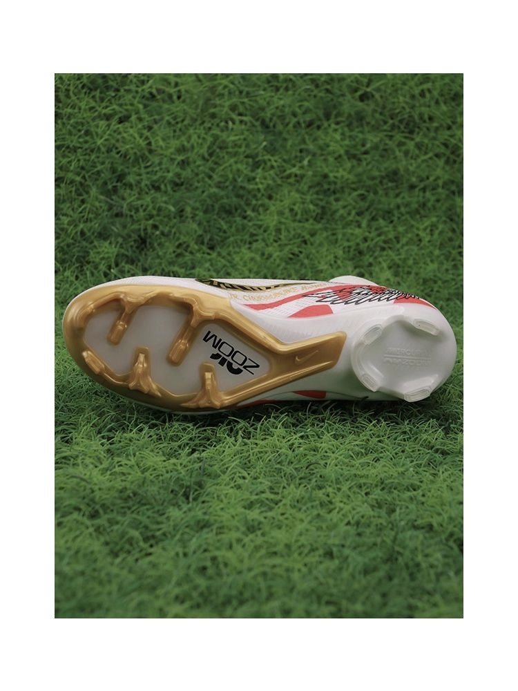 Nike Air Zoom Mercurial Superfly 9 Elite FG x Marcus Rashford - White/Gold/Black/Red