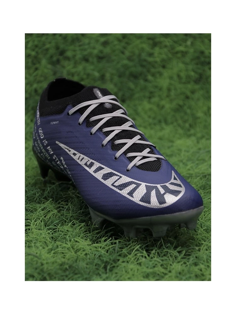 Nike Air Zoom Mercurial Vapor 15 Elite FG - Blue/Silver/Black