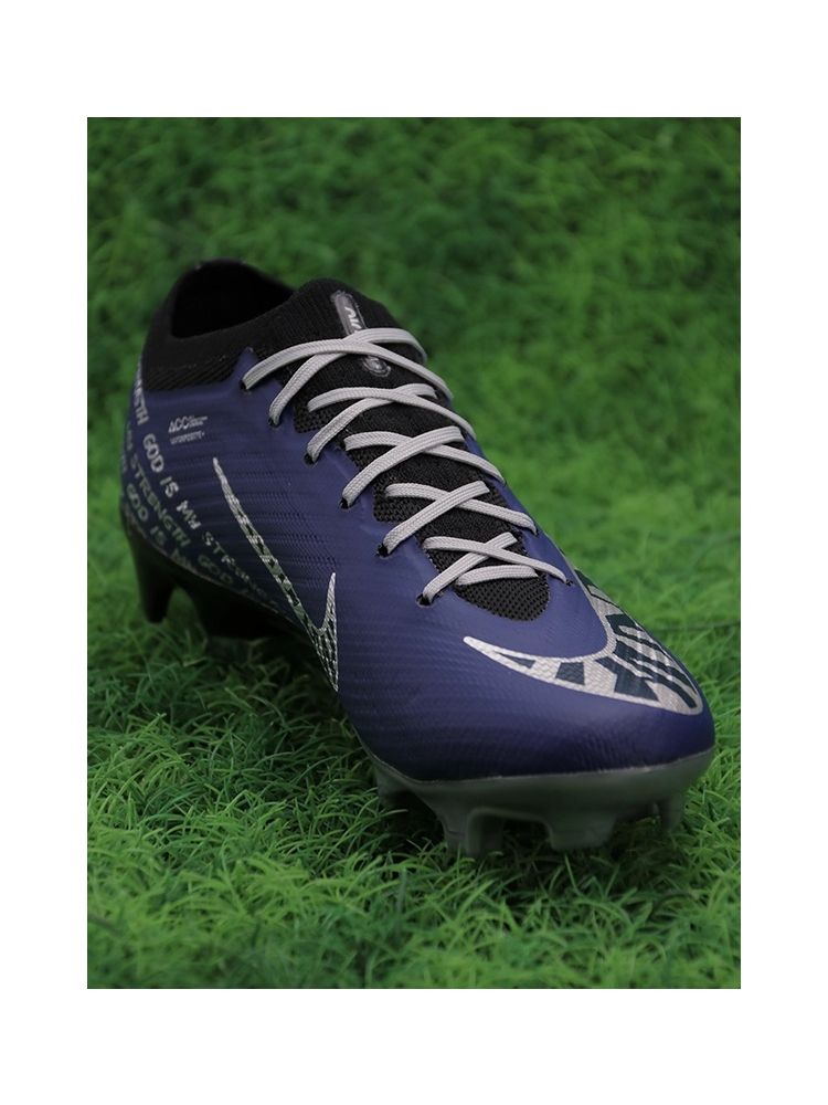 Nike Air Zoom Mercurial Vapor 15 Elite FG - Blue/Silver/Black