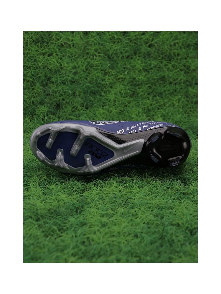 Nike Air Zoom Mercurial Vapor 15 Elite FG - Blue/Silver/Black