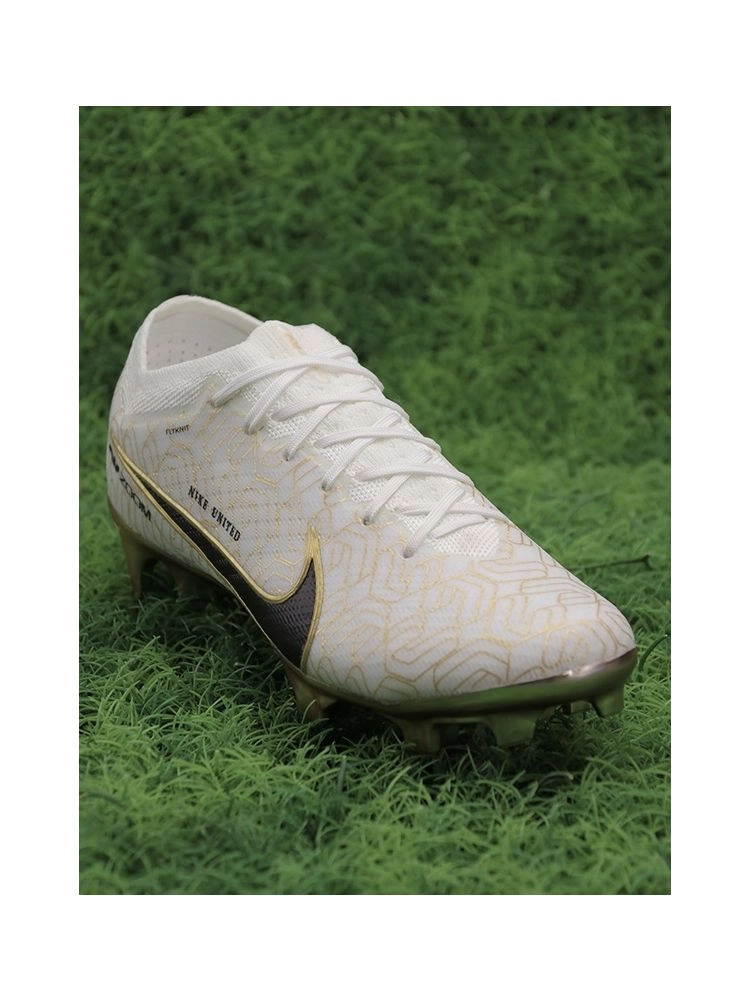 Nike Air Zoom Mercurial Vapor 15 Elite FG United Golden - White/Metallic Gold/Black