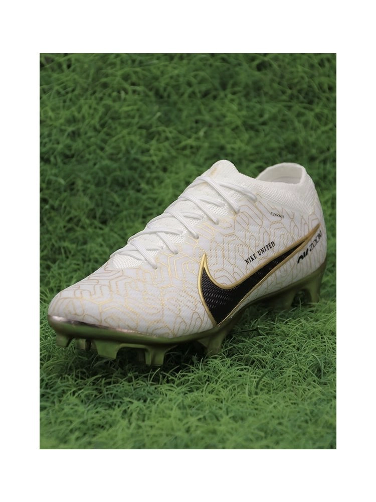 Nike Air Zoom Mercurial Vapor 15 Elite FG United Golden - White/Metallic Gold/Black