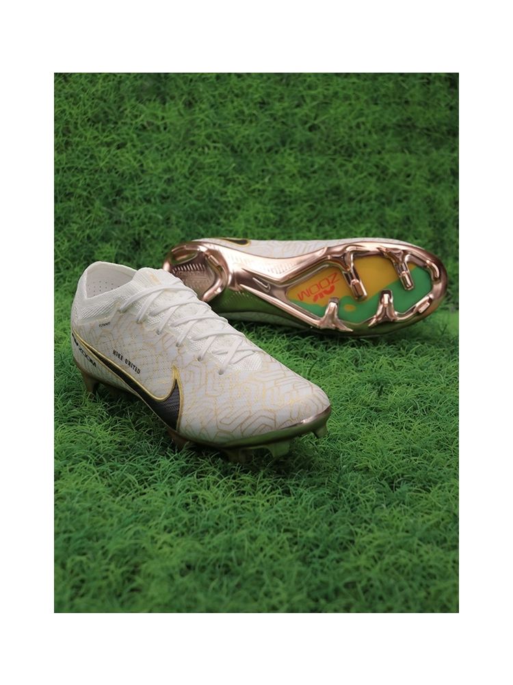 Nike Air Zoom Mercurial Vapor 15 Elite FG United Golden - White/Metallic Gold/Black