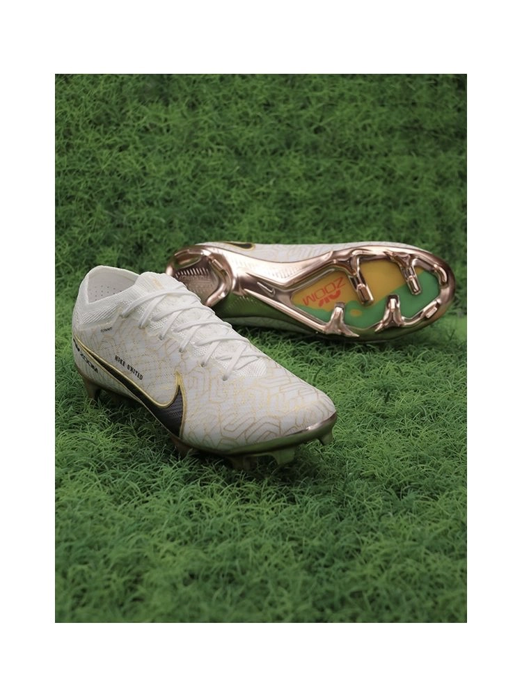 Nike Air Zoom Mercurial Vapor 15 Elite FG United Golden - White/Metallic Gold/Black