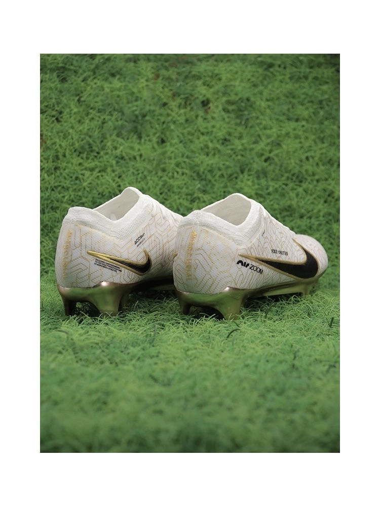 Nike Air Zoom Mercurial Vapor 15 Elite FG United Golden - White/Metallic Gold/Black