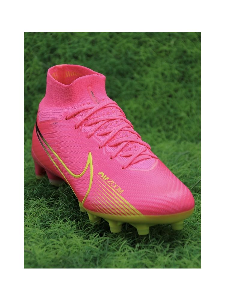 Nike Air Zoom Mercurial Superfly 9 Elite AG-Pro Luminous - Pink Blast/Volt/Gridiron