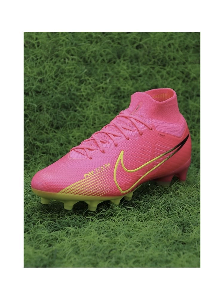 Nike Air Zoom Mercurial Superfly 9 Elite AG-Pro Luminous - Pink Blast/Volt/Gridiron