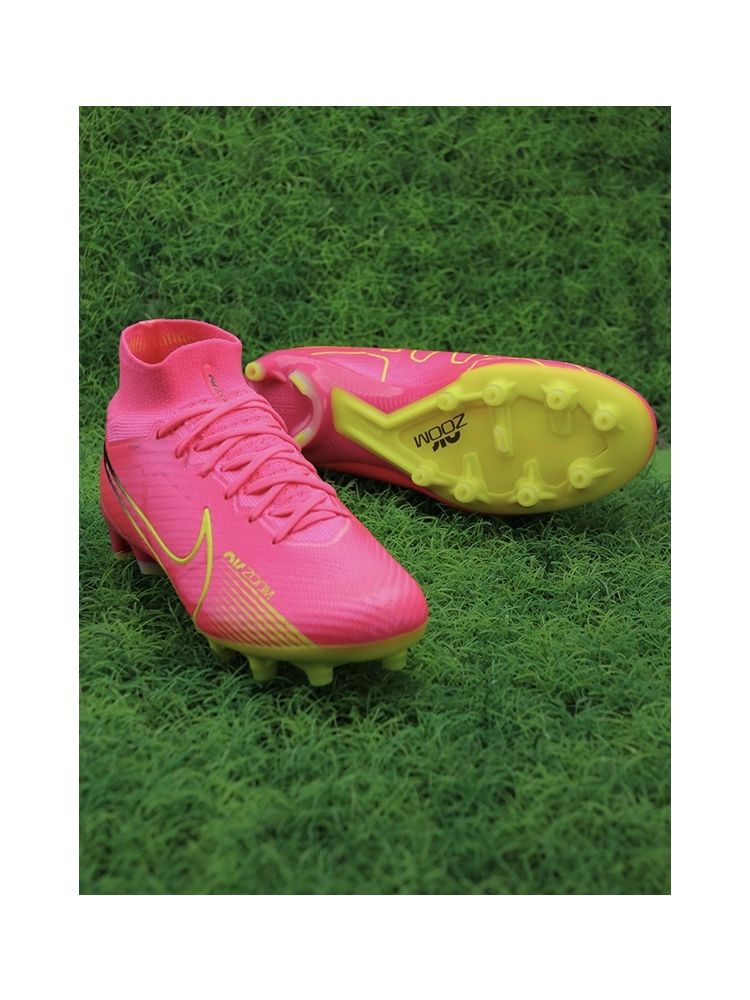 Nike Air Zoom Mercurial Superfly 9 Elite AG-Pro Luminous - Pink Blast/Volt/Gridiron