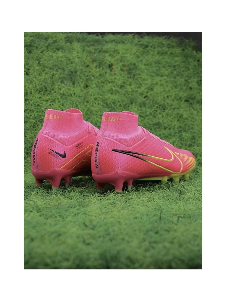 Nike Air Zoom Mercurial Superfly 9 Elite AG-Pro Luminous - Pink Blast/Volt/Gridiron