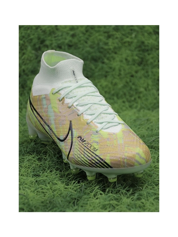 Nike Air Zoom Mercurial Superfly 9 Elite AG-Pro Bonded - Barely Green/Blackened Blue/Total Orange