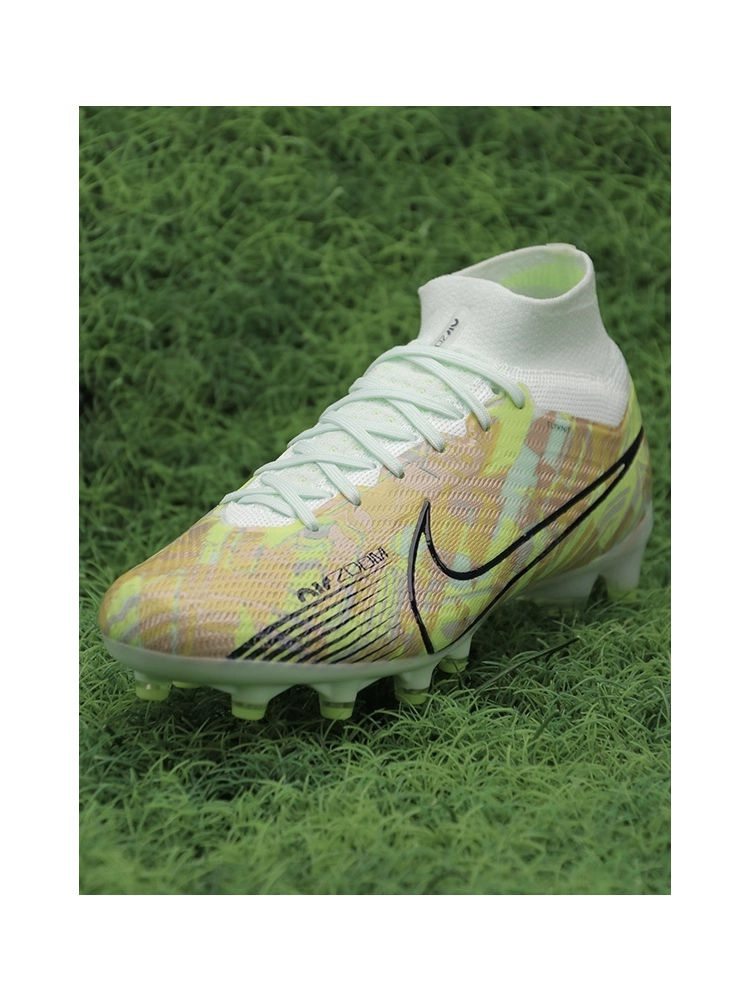 Nike Air Zoom Mercurial Superfly 9 Elite AG-Pro Bonded - Barely Green/Blackened Blue/Total Orange