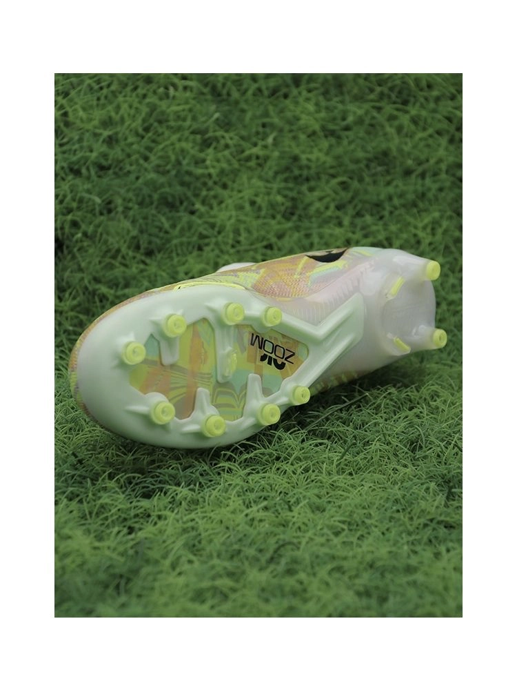 Nike Air Zoom Mercurial Superfly 9 Elite AG-Pro Bonded - Barely Green/Blackened Blue/Total Orange