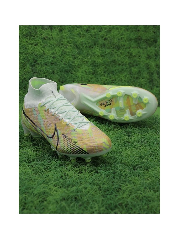 Nike Air Zoom Mercurial Superfly 9 Elite AG-Pro Bonded - Barely Green/Blackened Blue/Total Orange