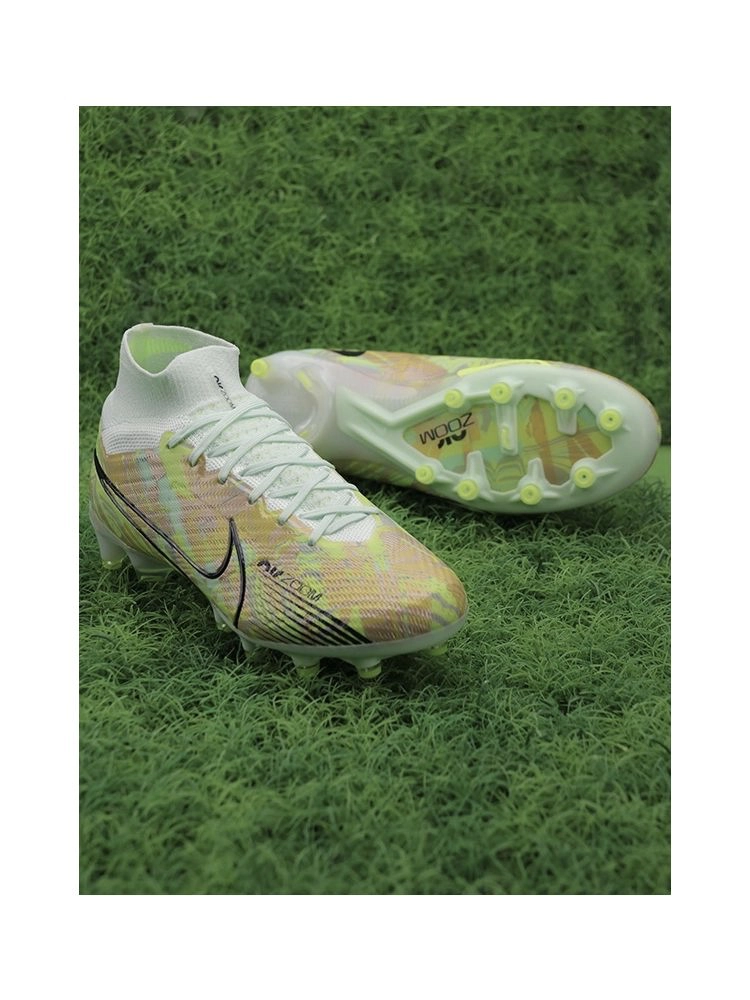 Nike Air Zoom Mercurial Superfly 9 Elite AG-Pro Bonded - Barely Green/Blackened Blue/Total Orange