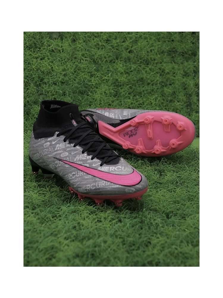 Nike Air Zoom Mercurial Superfly 9 Elite XXV AG-Pro 25th Anniversary - Metallic Silver/Hyper Pink/Black