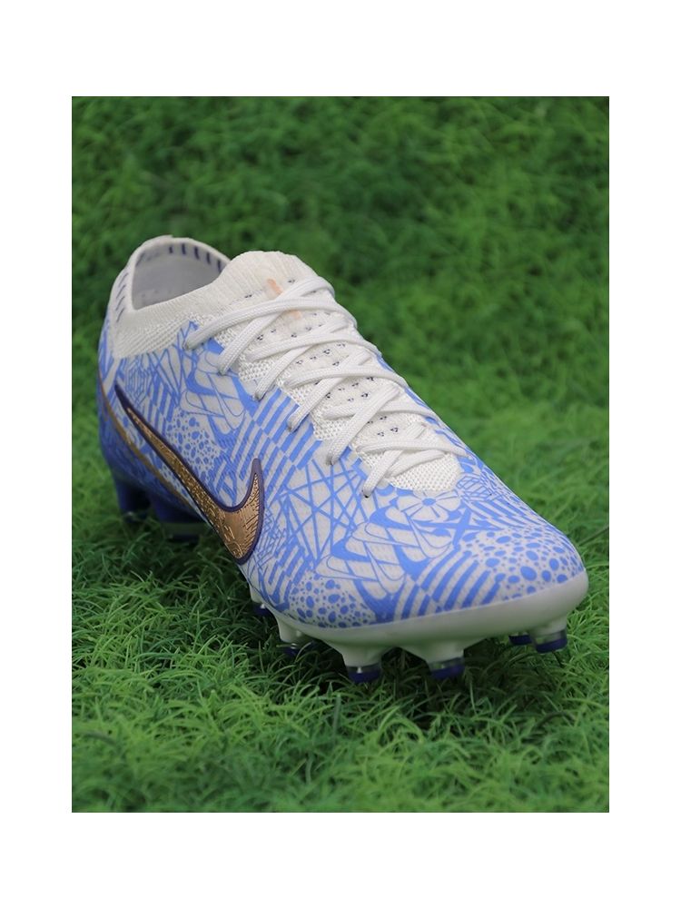 Nike Air Zoom Mercurial Vapor 15 Elite CR7 AG-Pro Azulejo - White/Metallic Copper/Concord