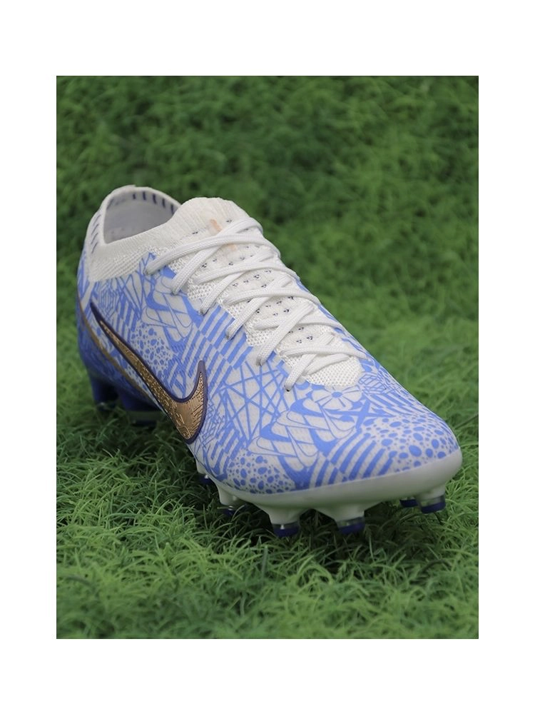 Nike Air Zoom Mercurial Vapor 15 Elite CR7 AG-Pro Azulejo - White/Metallic Copper/Concord