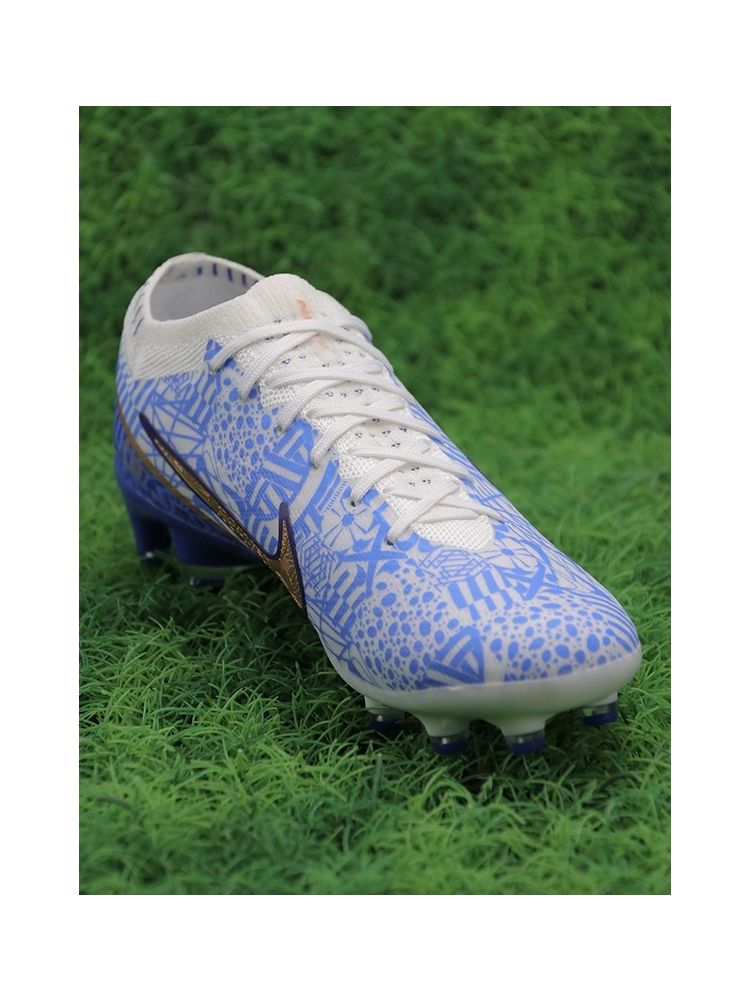 Nike Air Zoom Mercurial Vapor 15 Elite CR7 AG-Pro Azulejo - White/Metallic Copper/Concord