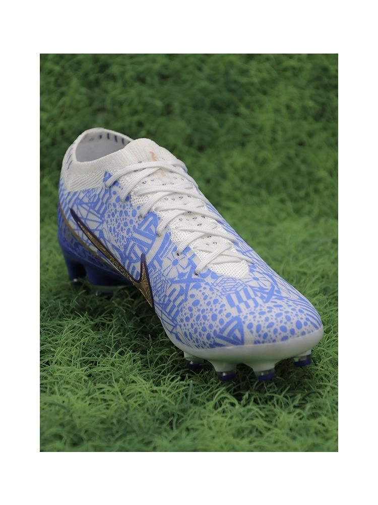 Nike Air Zoom Mercurial Vapor 15 Elite CR7 AG-Pro Azulejo - White/Metallic Copper/Concord