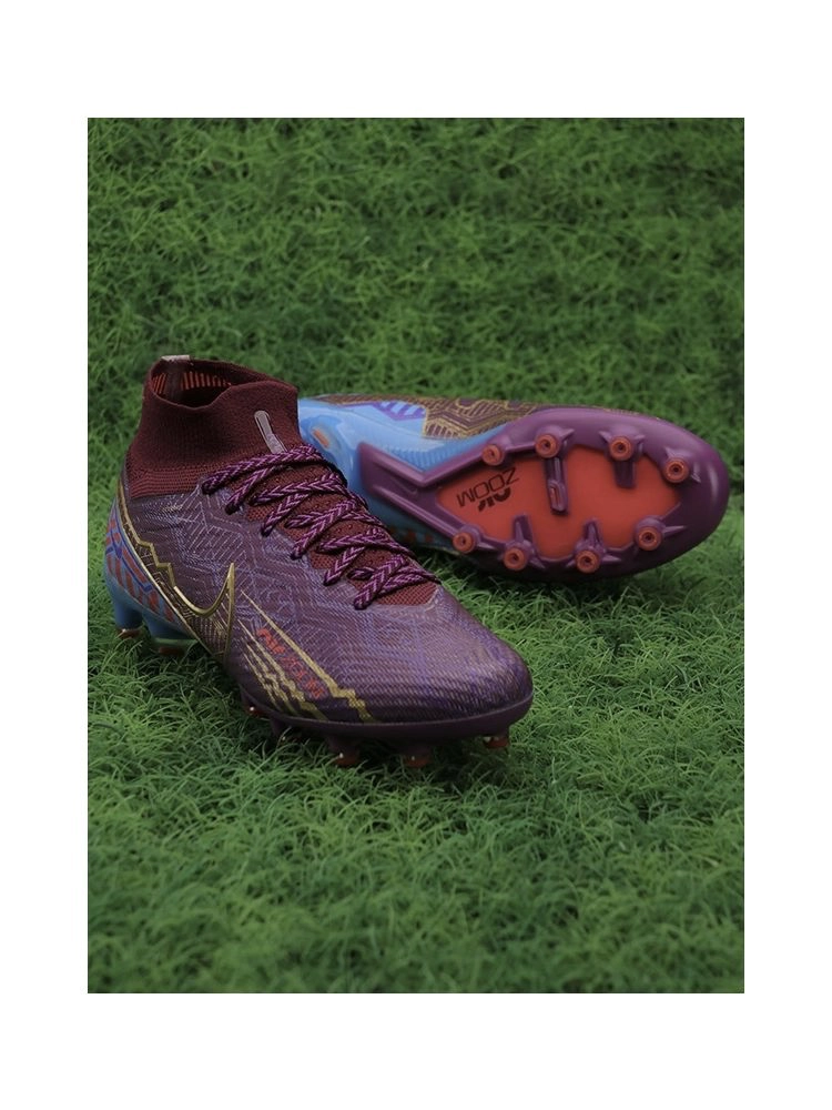 Nike Air Zoom Mercurial Superfly 9 Elite KM AG-Pro - Dark Beetroot/Mtlc Vivid Gold