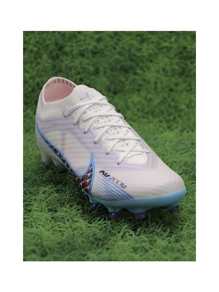 Nike Air Zoom Mercurial Vapor 15 Elite AG-Pro Blast Pack - White/Baltic Blue/Pink Blast/Indigo Haze