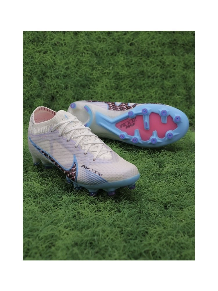 Nike Air Zoom Mercurial Vapor 15 Elite AG-Pro Blast Pack - White/Baltic Blue/Pink Blast/Indigo Haze