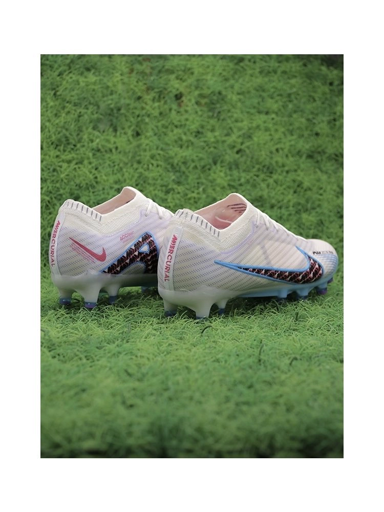 Nike Air Zoom Mercurial Vapor 15 Elite AG-Pro Blast Pack - White/Baltic Blue/Pink Blast/Indigo Haze