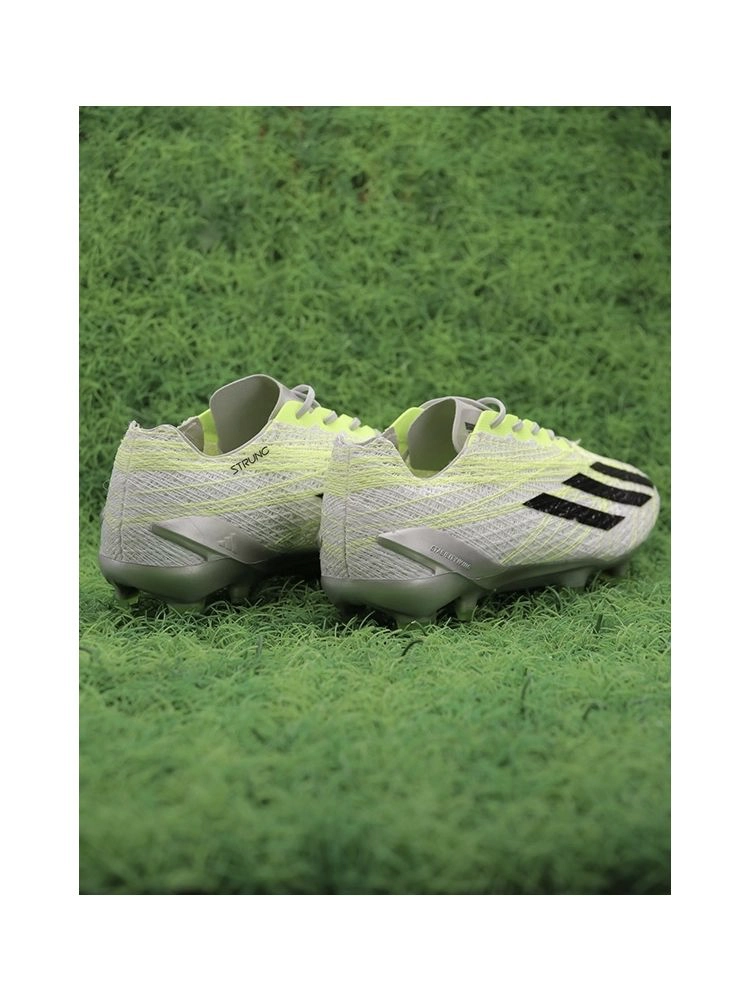 adidas X Crazyfast Strung+ FG - Grey Two/Core Black/Lucid Lemon