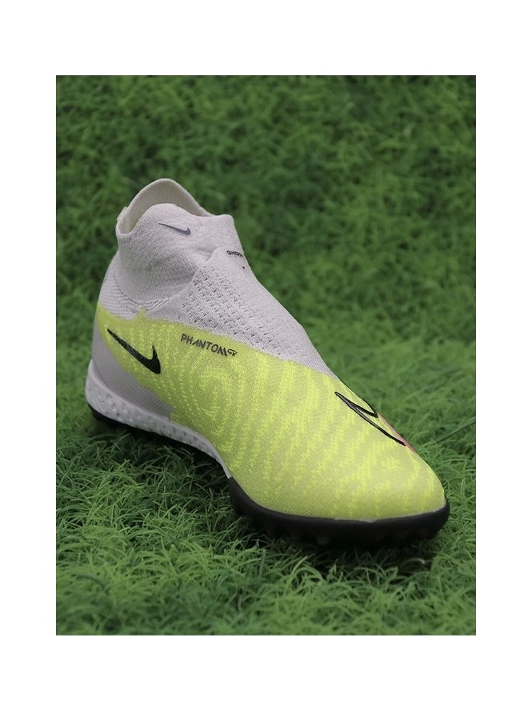 Nike GripKnit Phantom GX Elite DF TF - Luminous Pack - Barely Volt/Gridiron/Barely Grape