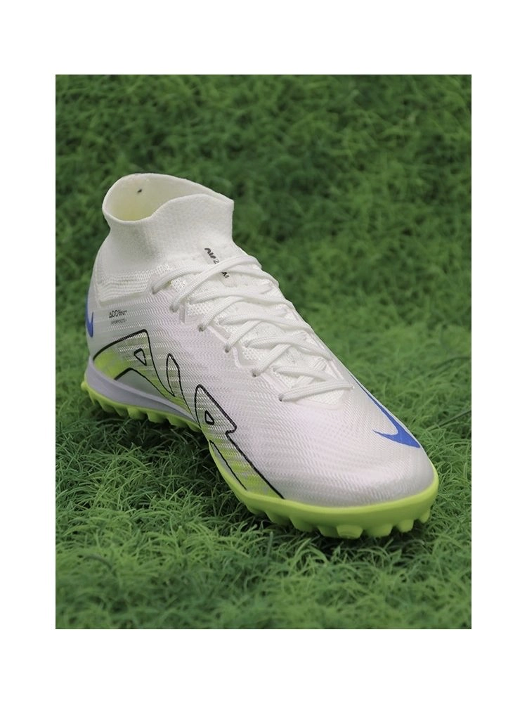Nike Air Zoom Mercurial Superfly 9 Elite TF - White/Blue/Green