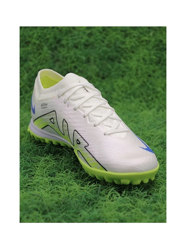 Nike Air Zoom Mercurial Vapor 15 Elite TF - White/Blue/Green