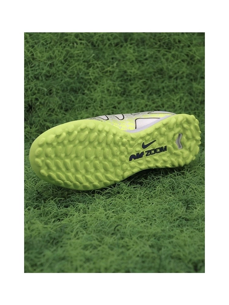 Nike Air Zoom Mercurial Vapor 15 Elite TF - White/Blue/Green