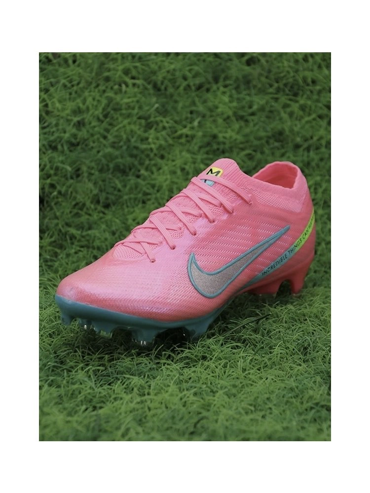 Nike Air Zoom Mercurial Vapor 15 Elite FG - Marcus Rashford - Pink/Blue/Green