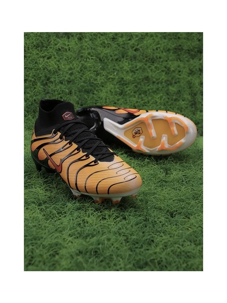 Nike Air Zoom Mercurial Superfly 9 Elite FG - Air Max Plus - Orange/Black/Pimento
