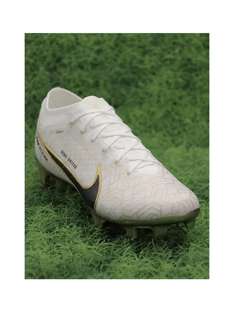 Nike Zoom Mercurial Vapor 15 Elite FG - United Golden - White/Metallic Gold/Black