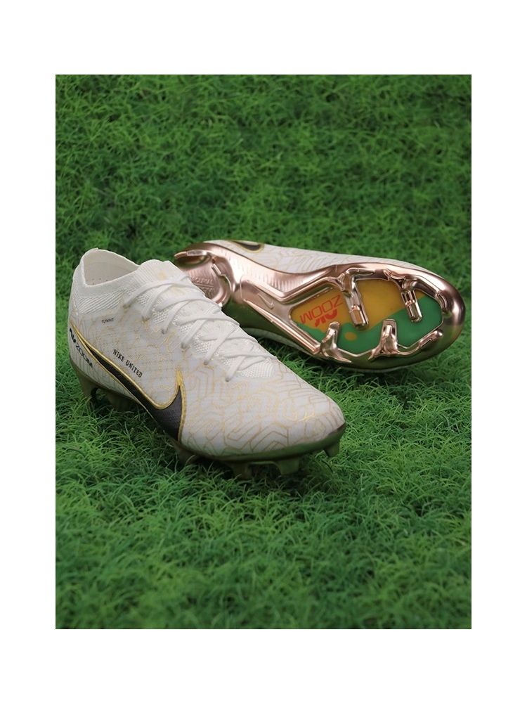Nike Zoom Mercurial Vapor 15 Elite FG - United Golden - White/Metallic Gold/Black