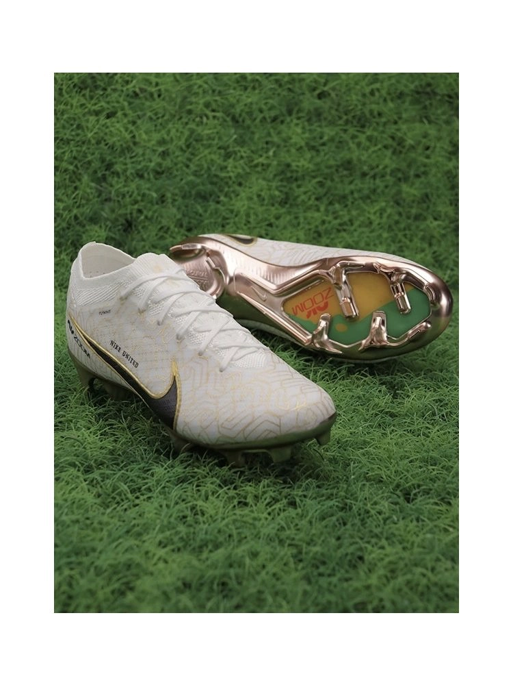 Nike Zoom Mercurial Vapor 15 Elite FG - United Golden - White/Metallic Gold/Black