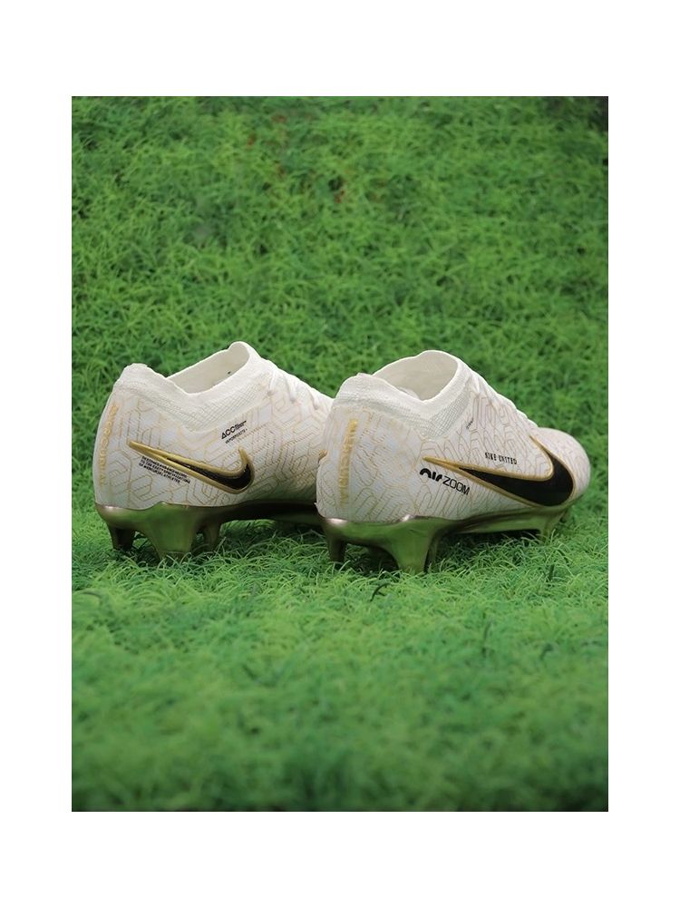 Nike Zoom Mercurial Vapor 15 Elite FG - United Golden - White/Metallic Gold/Black