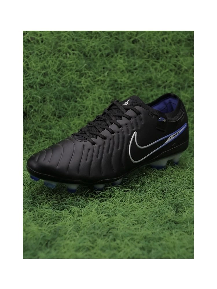 Nike Tiempo Legend 10 Elite FG - Shadow Pack - Black/Chrome