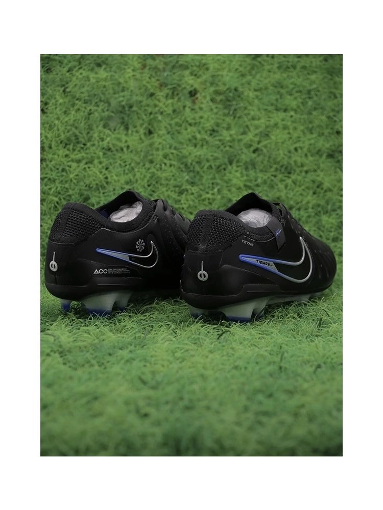 Nike Tiempo Legend 10 Elite FG - Shadow Pack - Black/Chrome
