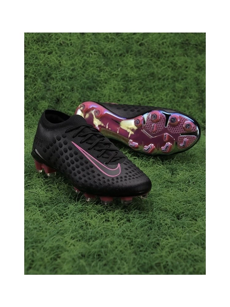 Nike Phantom Ultra Venom FG - Black/Pink Blast