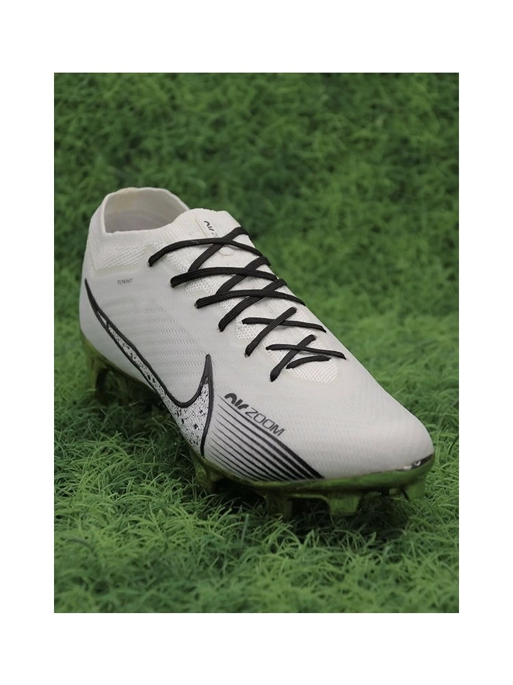 Nike Air Zoom Mercurial Vapor 15 Elite FG - White/Metallic Gold