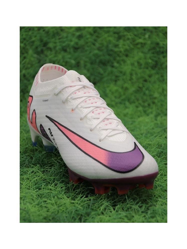 Nike Air Zoom Mercurial Vapor 15 Elite FG - White/Flash Crimson