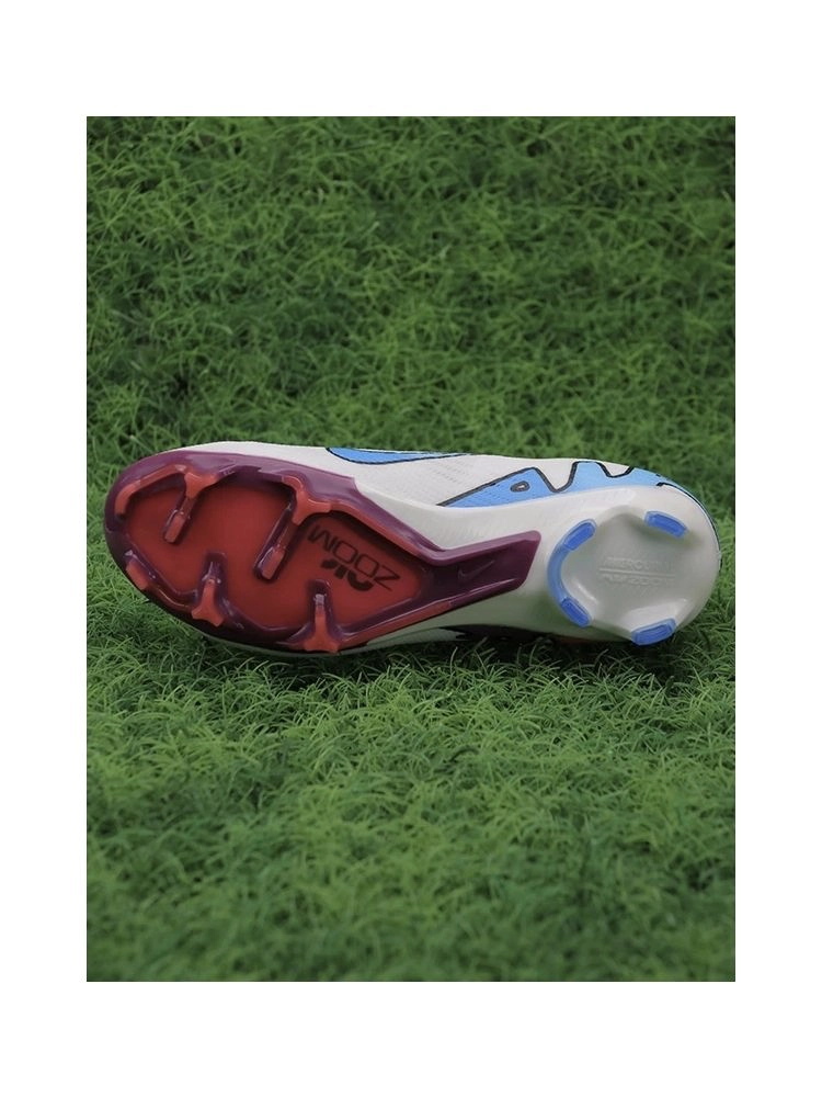 Nike Air Zoom Mercurial Vapor 15 Elite FG - White/Flash Crimson