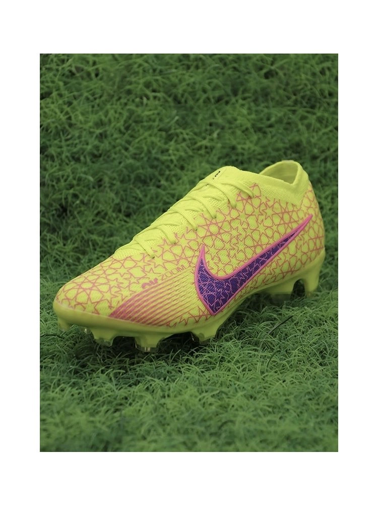 Nike Air Zoom Mercurial Vapor 15 Elite FG - Yellow/Pink