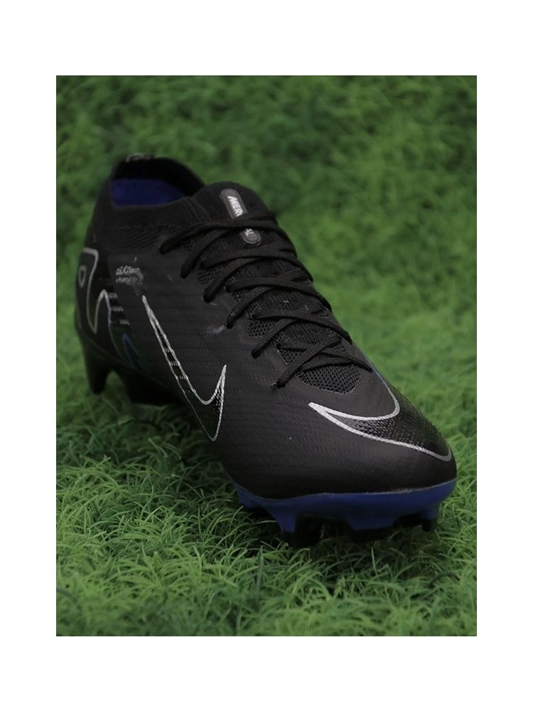Nike Air Zoom Mercurial Vapor 15 Elite FG - Shadow Pack - Black/Chrome/Hyper Royal
